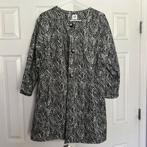 Cabi Zig Zag Ponte Knit Jacket